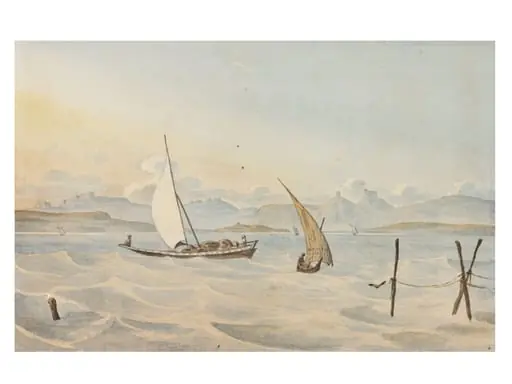 Bombay Harbour, by Charles Harcourt Chambers