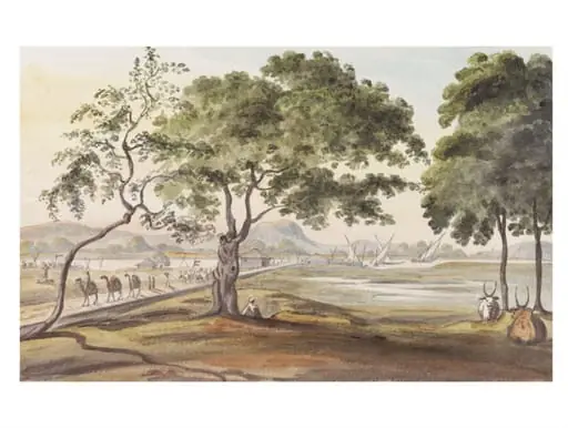 Panvell Bunder, by Charles Harcourt Chambers