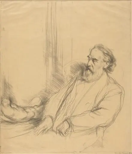 Alphonse Legros, by Charles Haslewood Shannon
