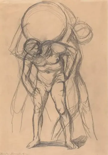 Study of Atlas, by Charles Haslewood Shannon