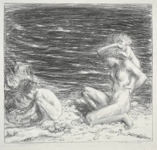 Sea and Breeze, by Charles Hasslewood Shannon