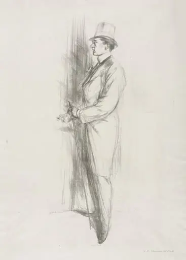 Sir Max Beerbohm, by Charles Hasslewood Shannon