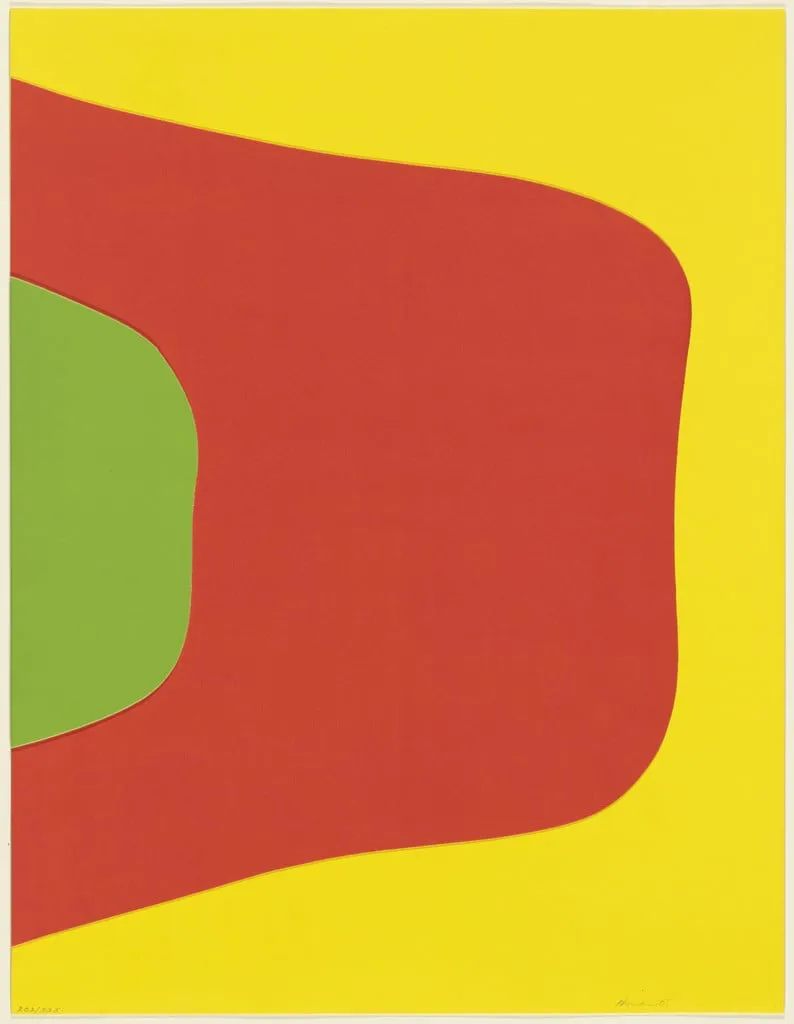 Untitled, by Charles Hinman, ink, 1965