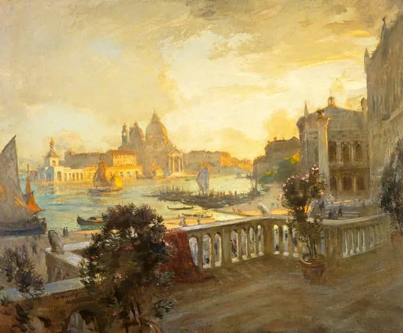 Entrance to the Grand Canal, Venice, by Charles Hodge Mackie