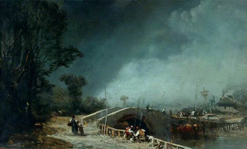 A Bridge, by Charles Hoguet