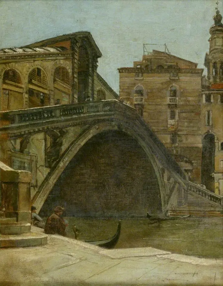 The Rialto, Venice, by Charles Holroyd