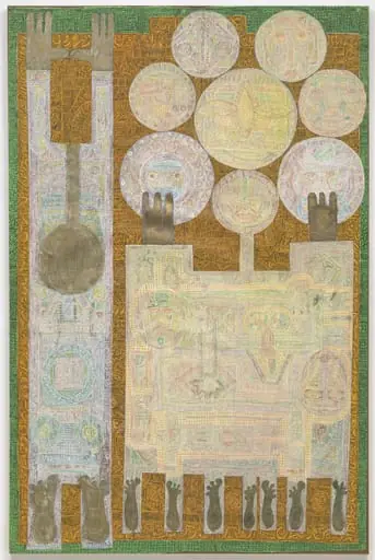 Untitled, by Charles Hossein Zenderoudi