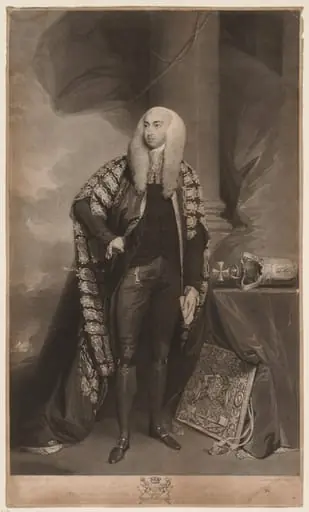 John, Lord FitzGibbon, by Charles Howard Hodges