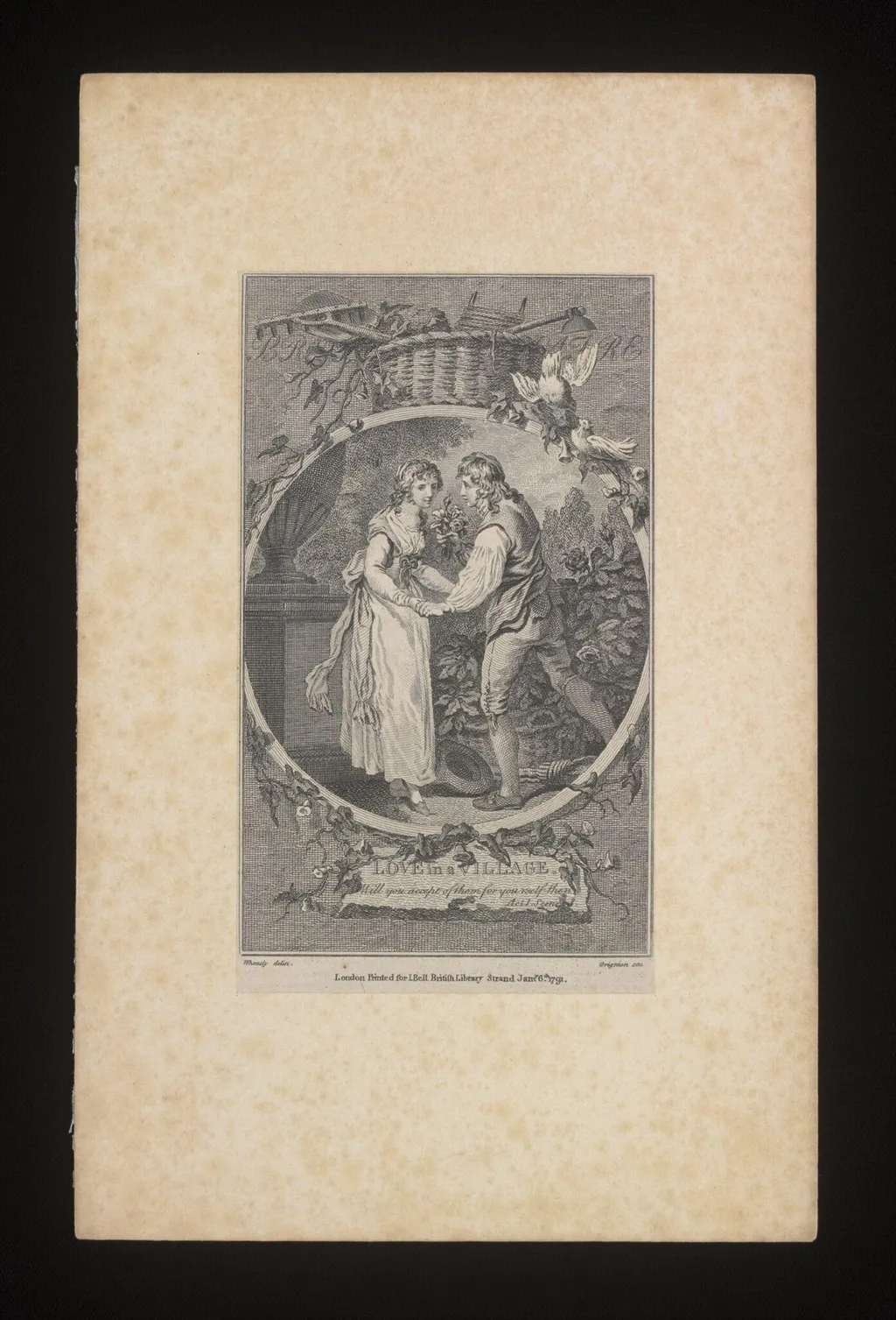 Love in a Village, by Charles I the elder Grignion, 6