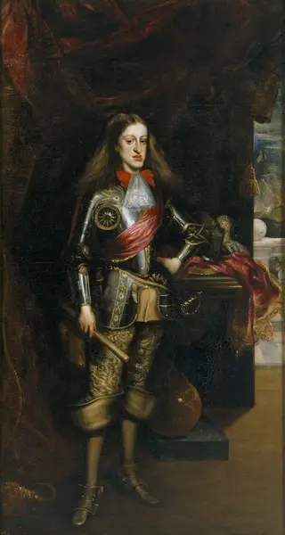 Charles II in armour