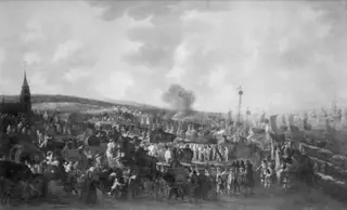 Charles II of England Embarking in Scheweningen May 23, 1660
