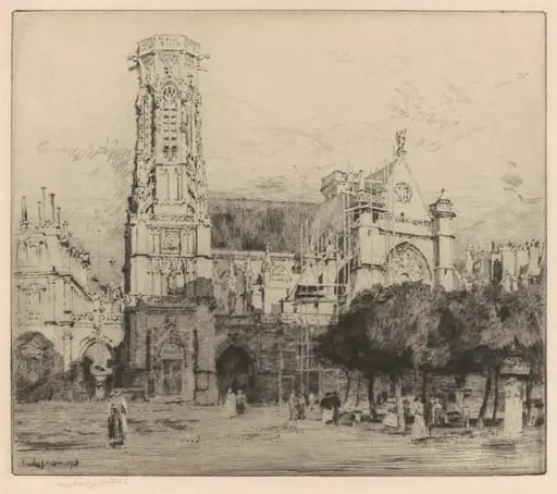 Saint Germain, L'Auxerrois, by Charles J. Watson