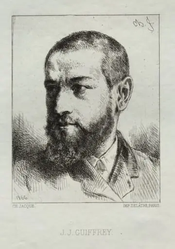 J. J. Guiffrey, by Charles Jacque