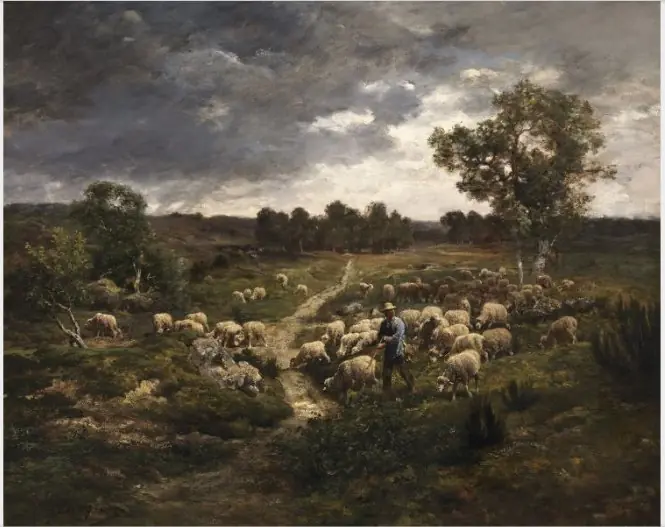 Sheep, by Charles Jacque