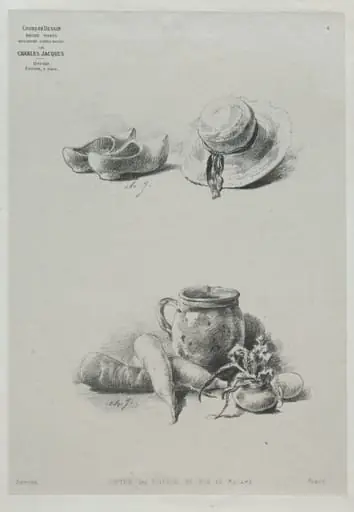 Still Life, by Charles Jacque
