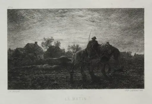 The Morning, by Charles Jacque