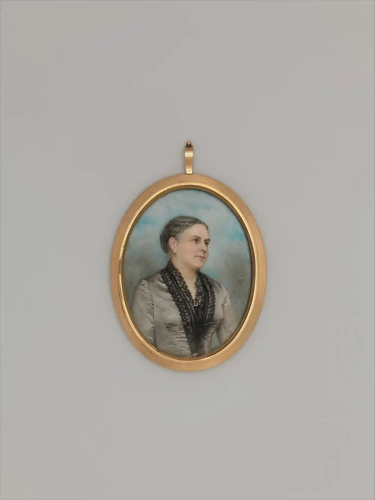 Mrs. Paul Joseph Revere (Lucretia Watson Lunt), by Charles James Turrell, 1894