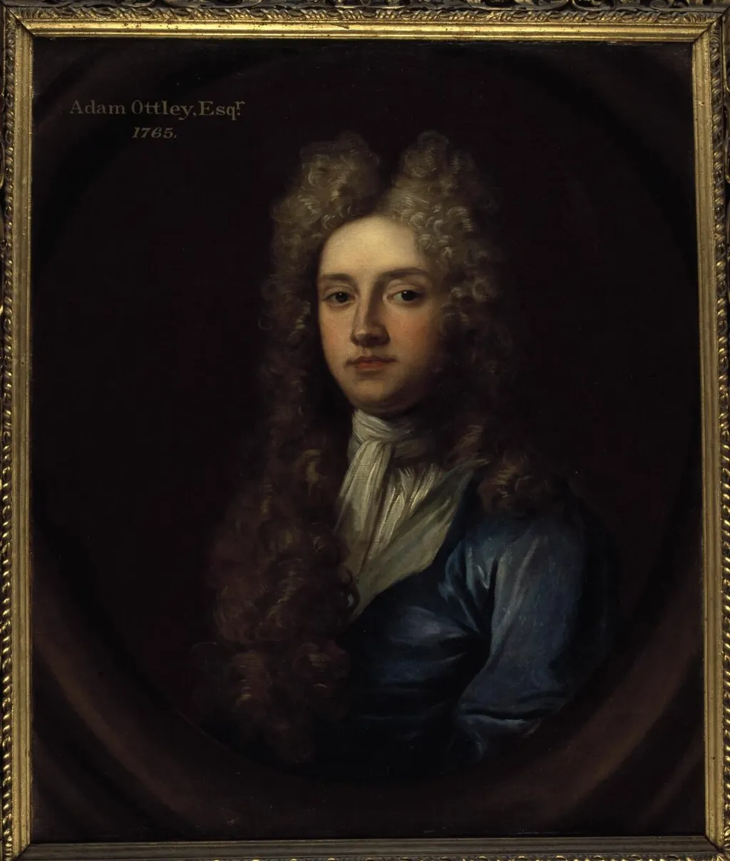 Adam Ottley, by Charles Jervas, oil, 1765