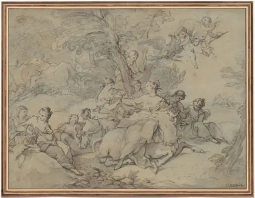 Rape of Europa, by Charles-Joseph Natoire