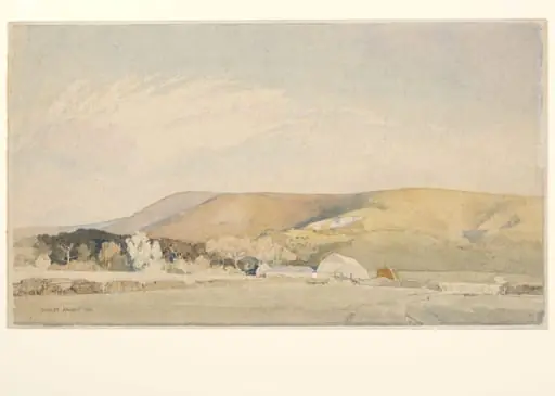 Lodge Barn, near Ditchling, by Charles Knight