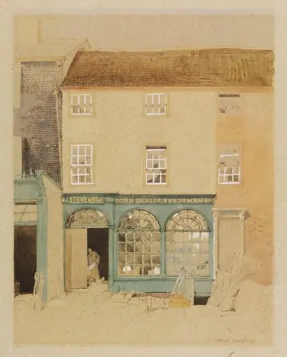 Regency Shop, Market Street, Lewes, by Charles Knight