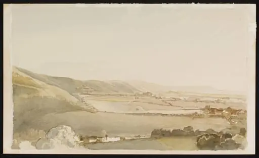 The Southdown, Underhill Road: Westwards from Poynings, by Charles Knight