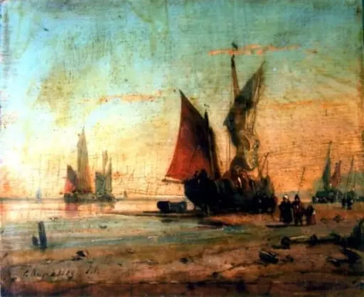 Marină, by Charles Kuwasseg