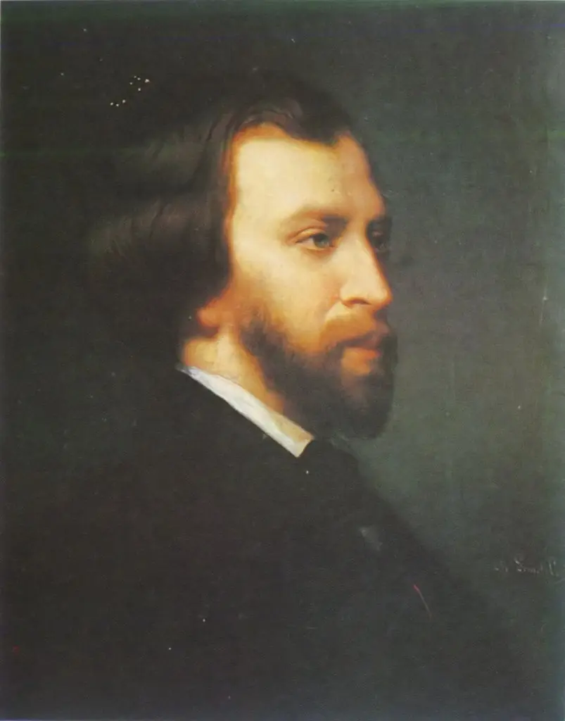 Alfred de Musset (1810-1857), by Charles Landelle