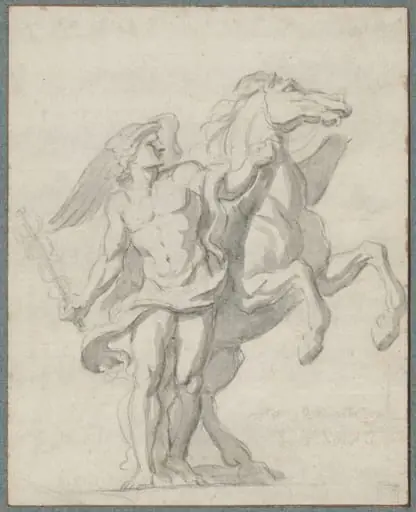 Mercury and Pegasus, by Charles Le Brun