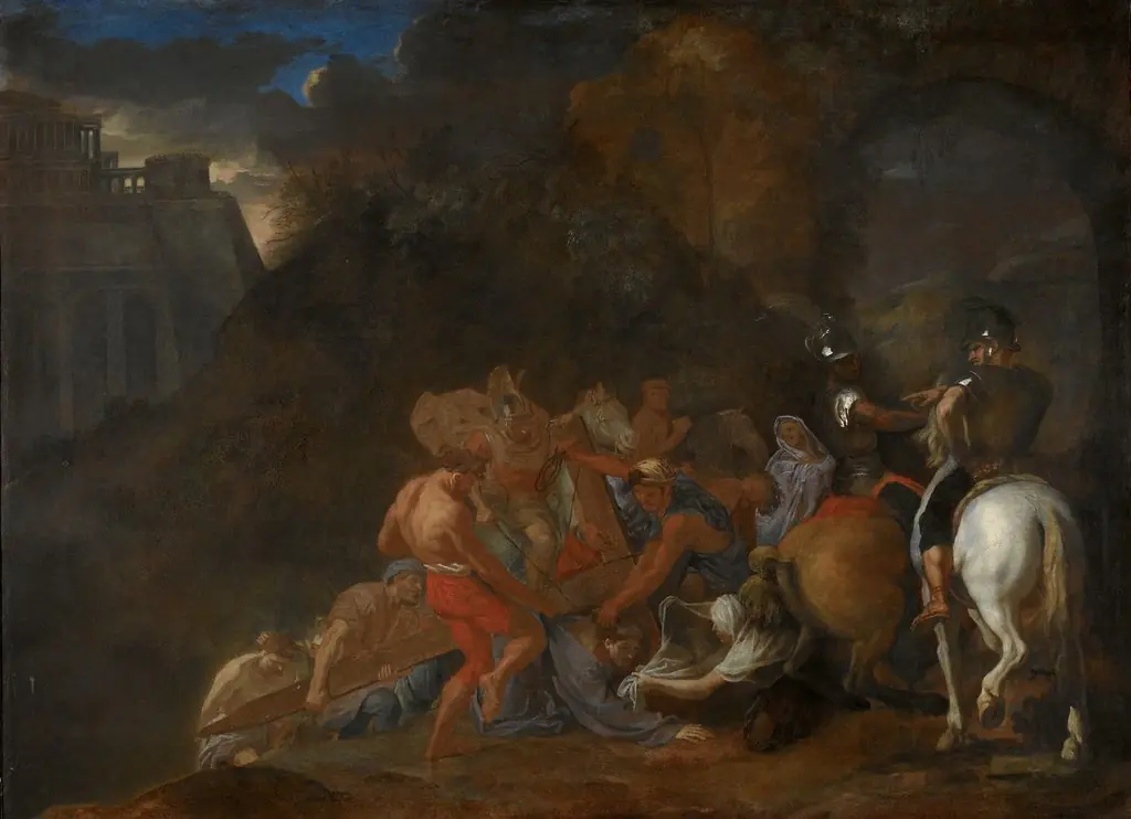The Road to Calvary, by Charles Le Brun