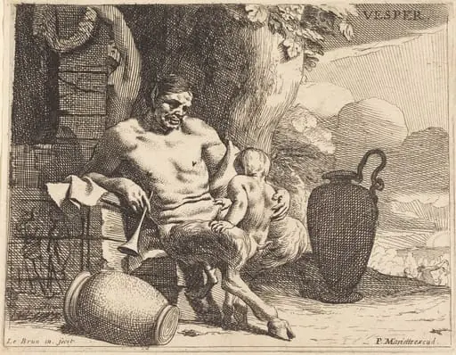 Vesper (Evening), by Charles Le Brun