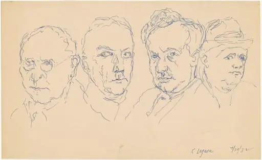 Four Men, by Charles Logasa