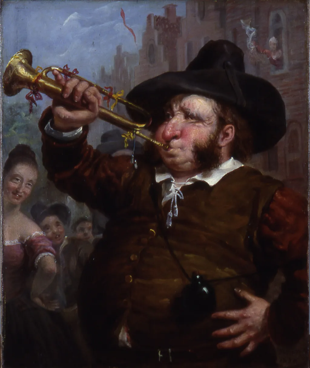 Anthony Van Corlear (painting), by Charles Loring Elliott, oil, 1858