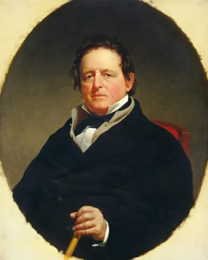 Captain Warren Delano, by Charles Loring Elliott