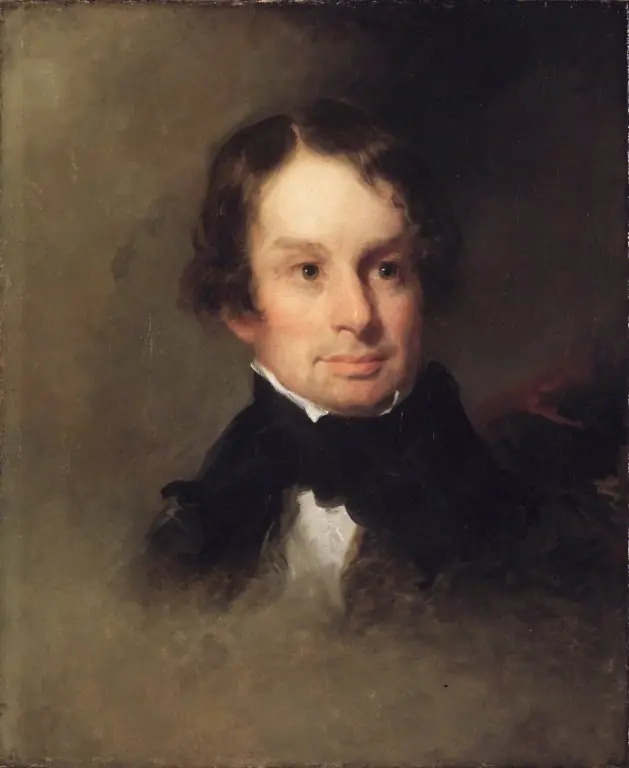 Henry Wadsworth Longfellow, by Charles Loring Elliott