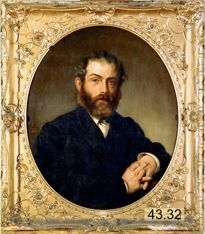 John Frederick Kensett, by Charles Loring Elliott, oil, 1854