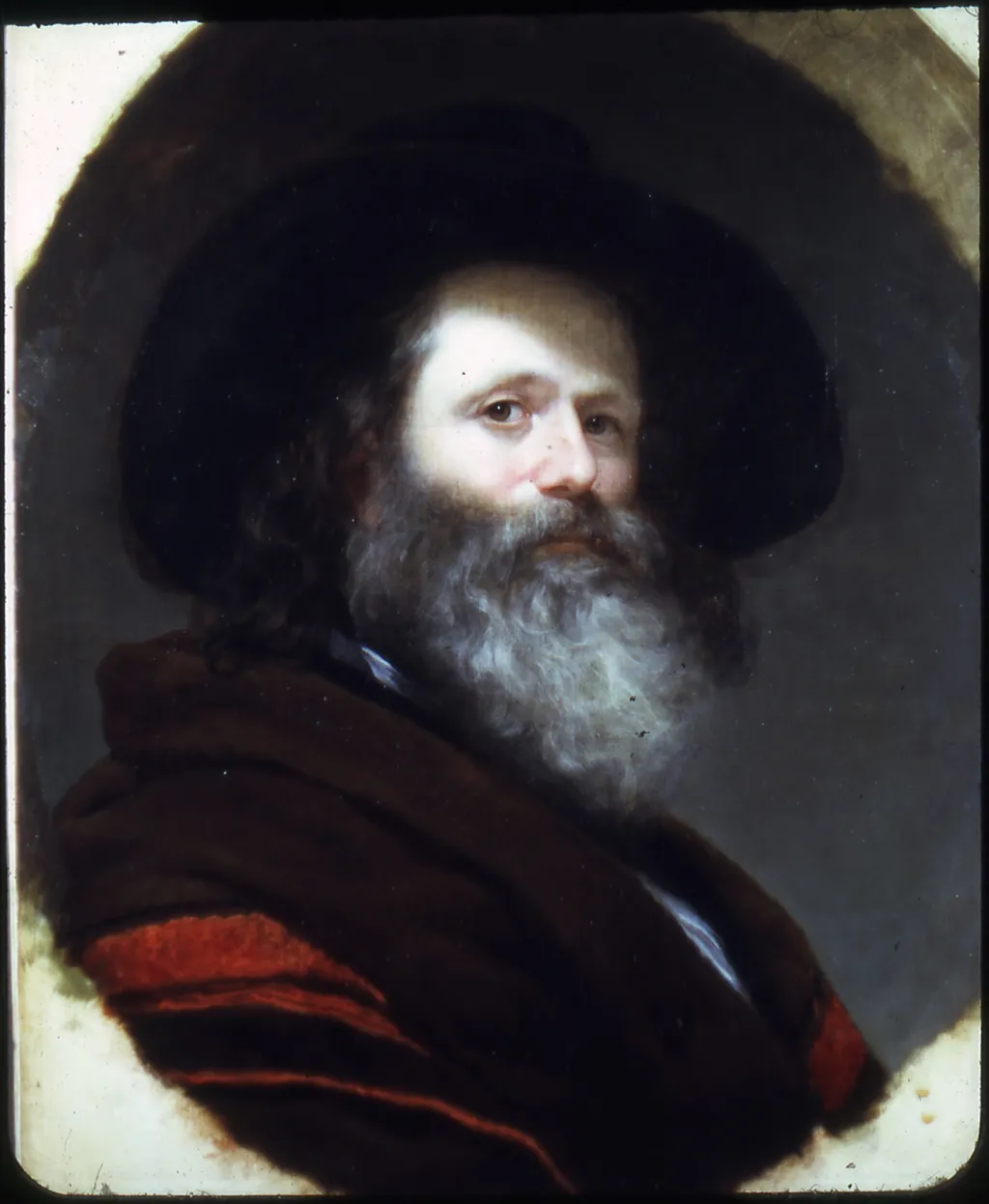 Self-portrait, by Charles Loring Elliott, oil, 1860