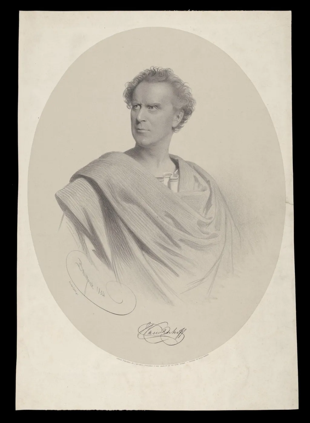 H Beard Print Collection, by Charles-Louis Baugniet, 1854