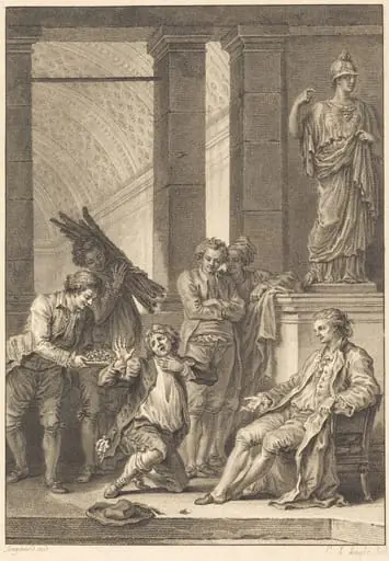 Le paysan, by Charles Louis Lingée