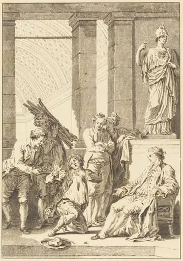 Le paysan, by Charles Louis Lingée