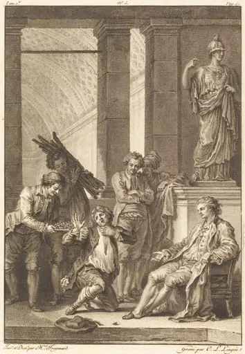 Le paysan, by Charles Louis Lingée