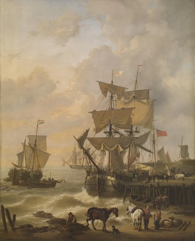 Rising Tide, by Charles-Louis Verboeckhoven