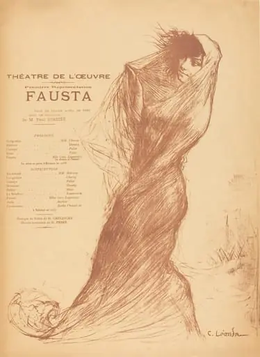 Fausta, by Charles-Lucien Léandre