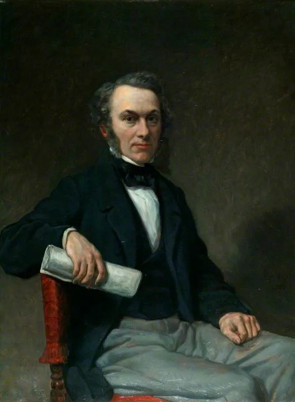 Richard Cobden (1804–1865), MP, by Charles Lucy, oil, 1868