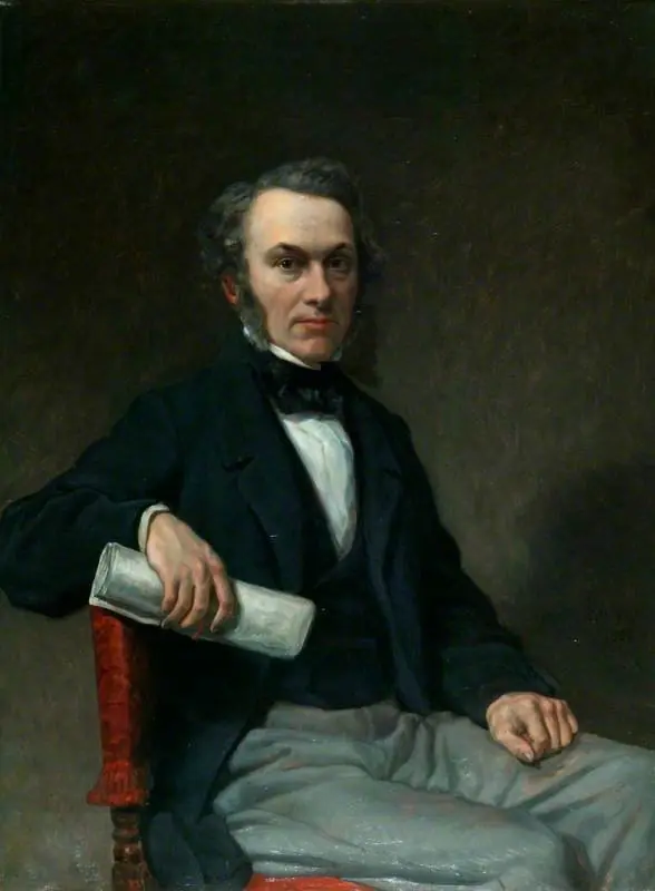 Richard Cobden (1804–1865), MP, by Charles Lucy