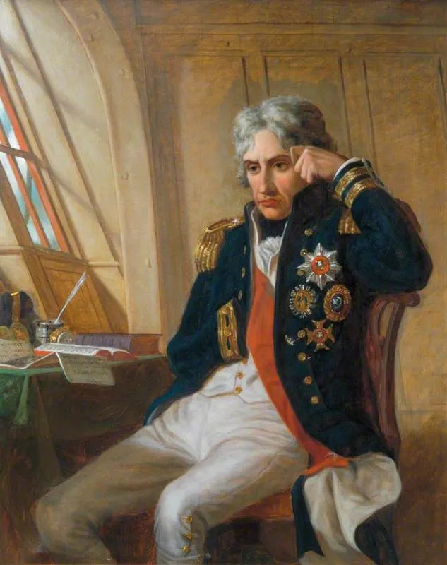 Vice Admiral Lord Nelson (1758–1805), by Charles Lucy, oil, 1853
