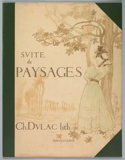 Suite de Paysages: Cover, by Charles-Marie Dulac