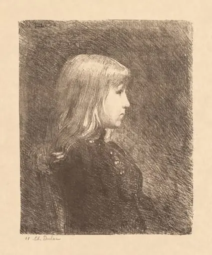 Young Lady (Jeune Fille), by Charles-Marie Dulac