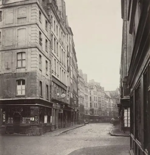 Rue de la Ferronnerie, by Charles Marville