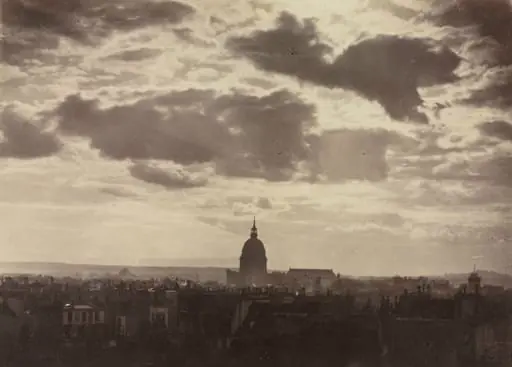 Sky Study, Paris, by Charles Marville